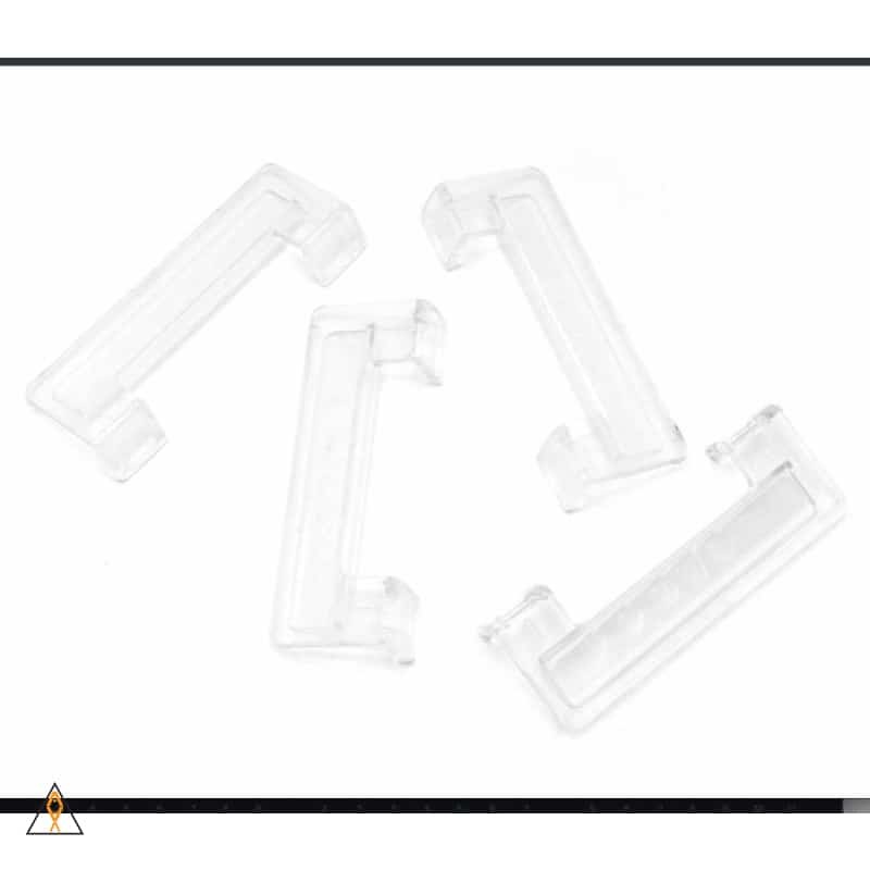 Acrylic Aquarium Cover Brackets, Universal for 3mm Lid