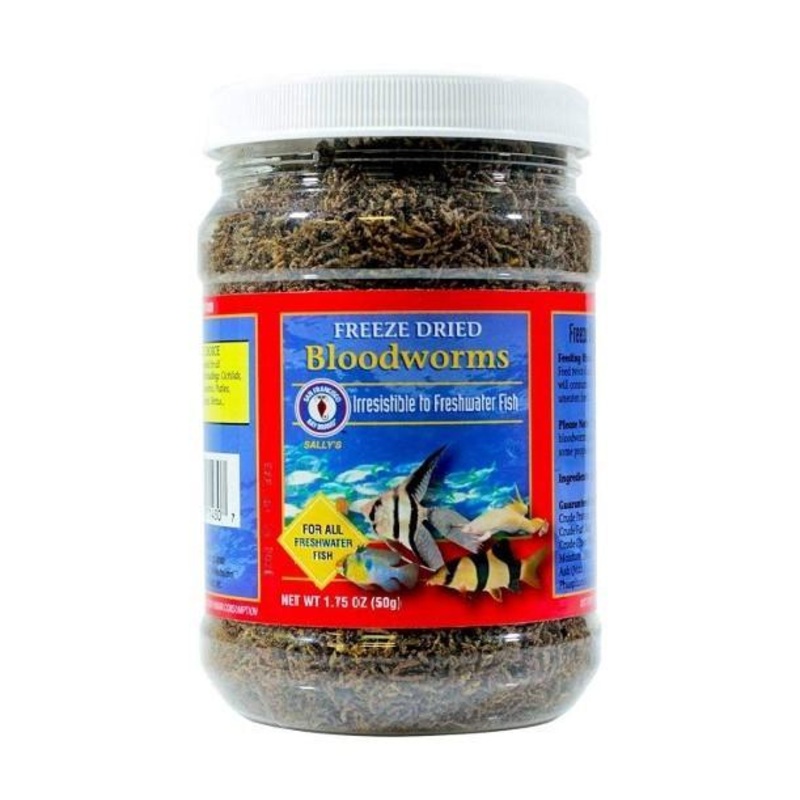 Freeze Dried Blood Worms - San Francisco Bay Brand