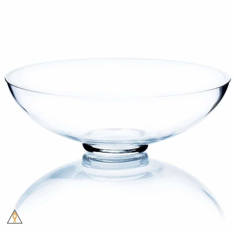 Glass Shallow Dish