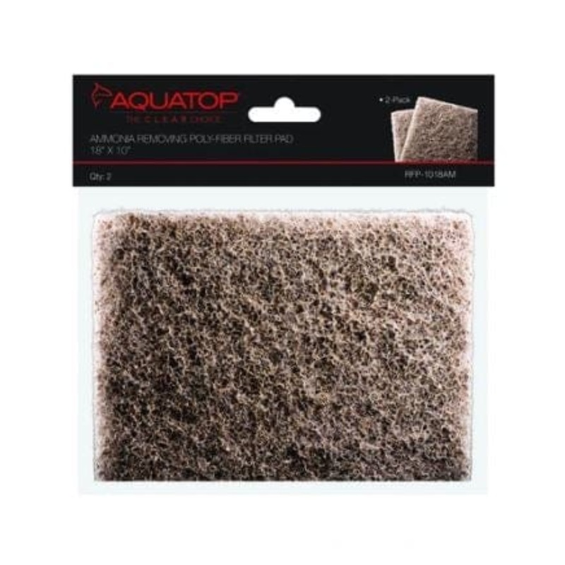 Ammonia Removing Poly-Fiber Filter Pad (2-pack) - AquaTop