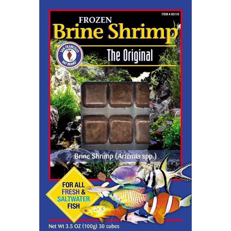 Frozen Brine Shrimp - San Francisco Bay Brand