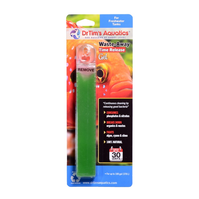 Waste-Away Natural Aquarium Bacteria Gel, Freshwater - Dr. Tim's