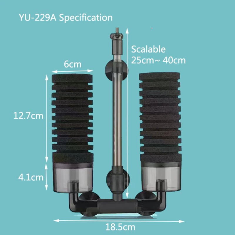 Air Powered Sponge & Bio Media Filter - ALA