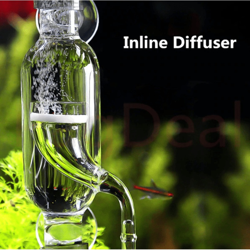 Glass In-Line CO2 Diffuser - ALA