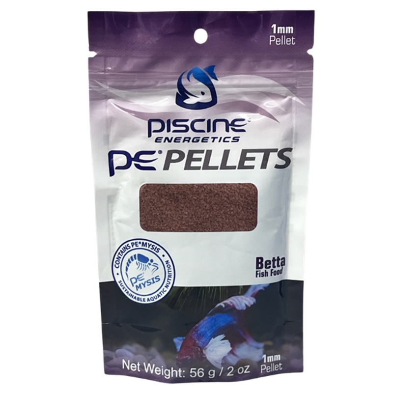 Betta Fish Food Mysis Pellets - Piscine Energetics
