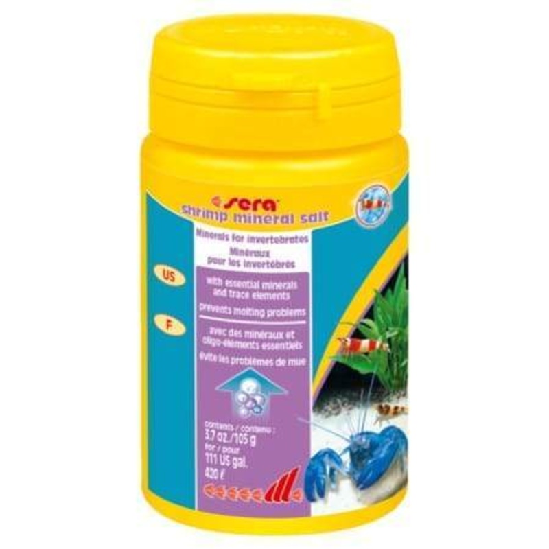 Shrimp Mineral Salt Supplement (3.7 oz) - Sera