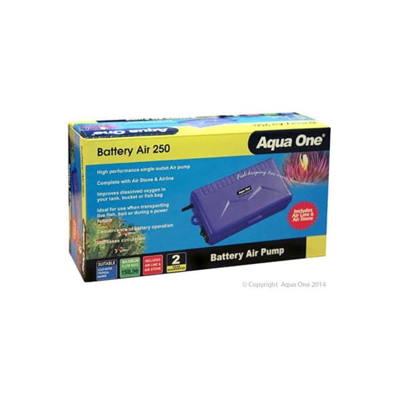 Aqua One Battery Air Pump 250