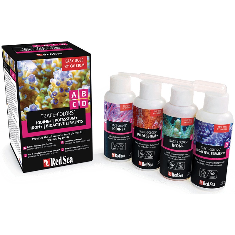 Red Sea Trace Colors A/B/C/D 4x Pack