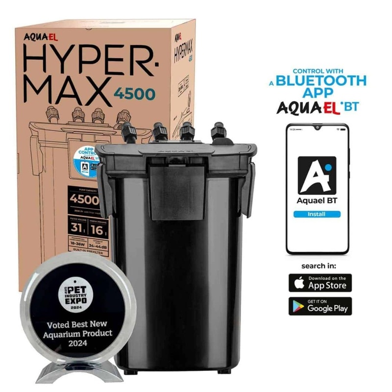 Aquael Hypermax 4500 Canister Filter