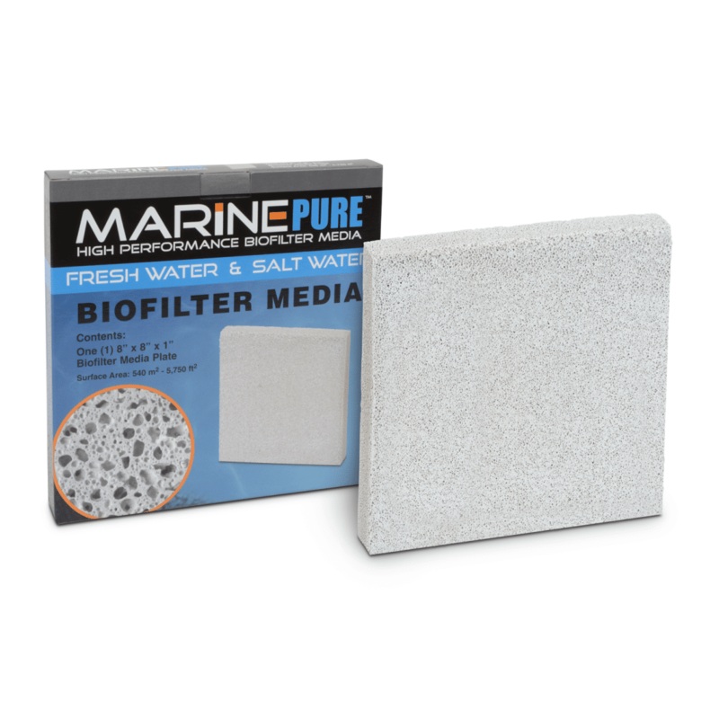 MarinePure Plate 8x8x1"