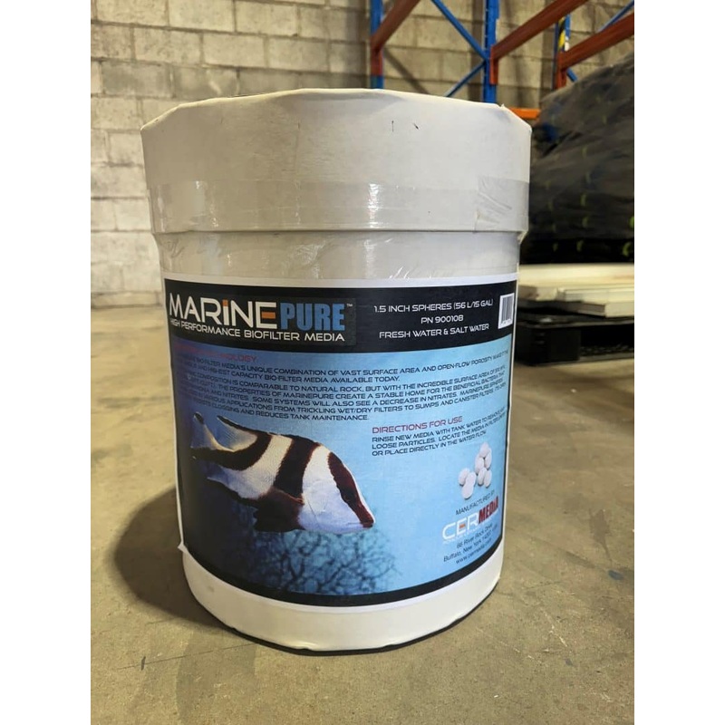 MarinePure Spheres 56L Half-Drum