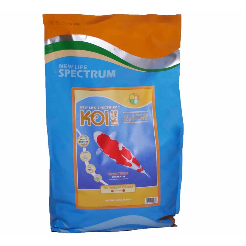 New Life Spectrum Koi Formulas, Show (Regular Koi Pellets 5.5-6mm), 4.5kg