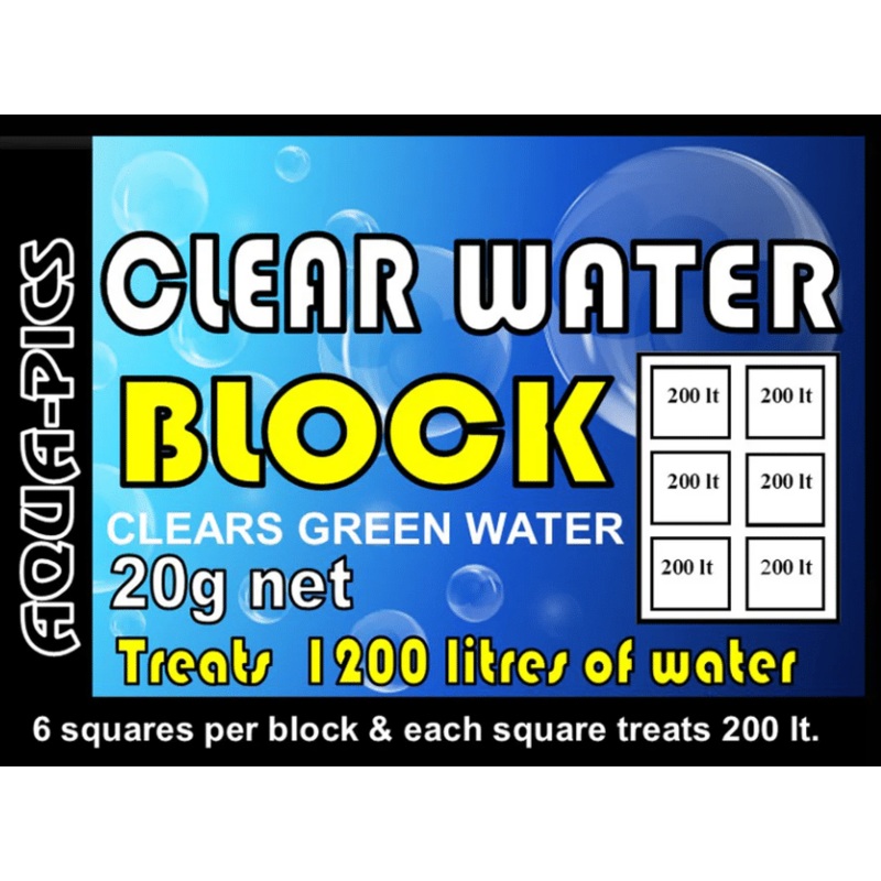 Aqua-Pics Clear Water Block 20g