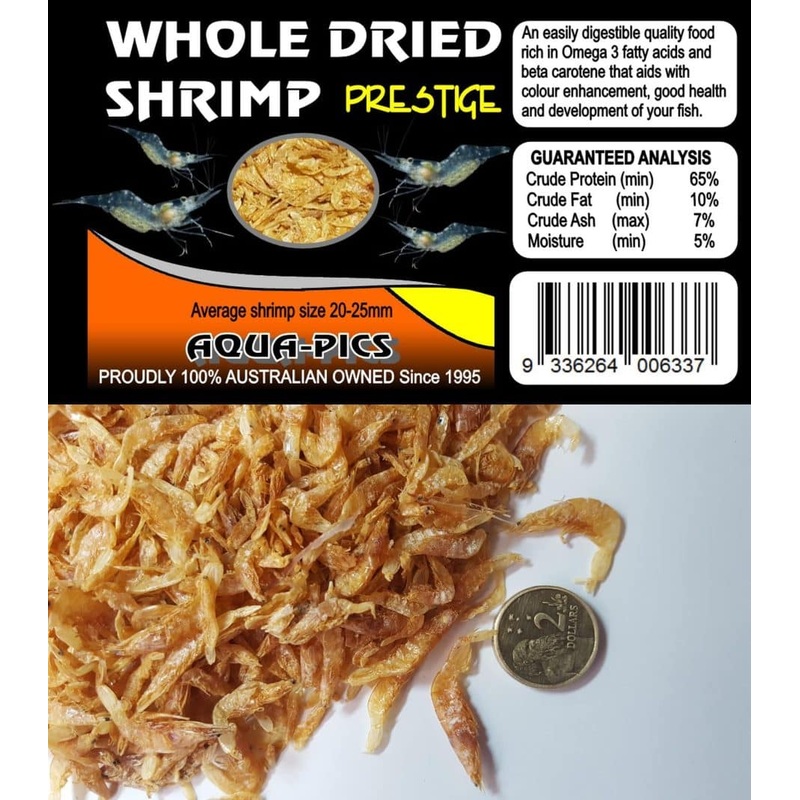 Aqua-Pics Whole Dried Shrimp 30g