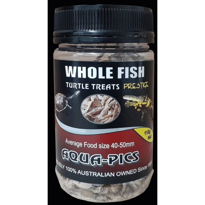 Aqua-Pics Whole Fish Turtle Treat 110g