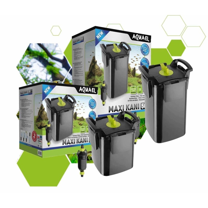 Aquael Maxi Kani Versatile Canister filter, Spare Parts, Gasket Set