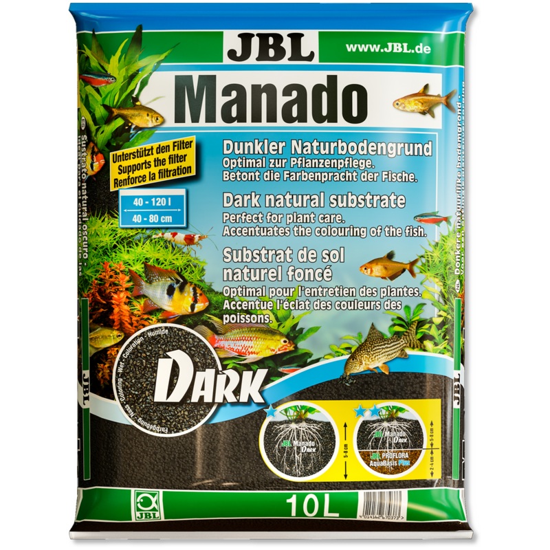 JBL Manado Gravel Dark 10L