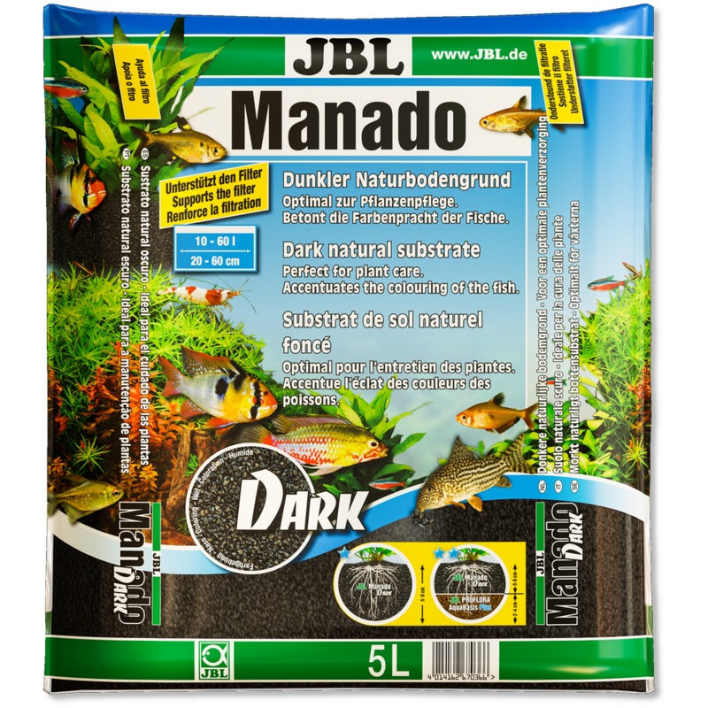 JBL Manado Gravel Dark 5L