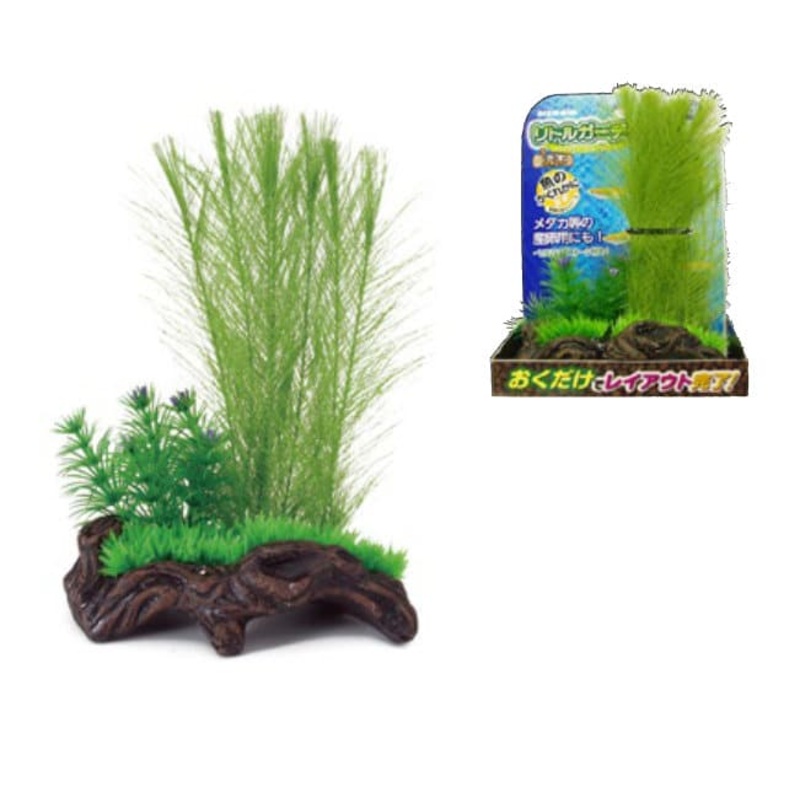 Nisso Garden Milfoil on Driftwood Air Ornament (NAP-510)