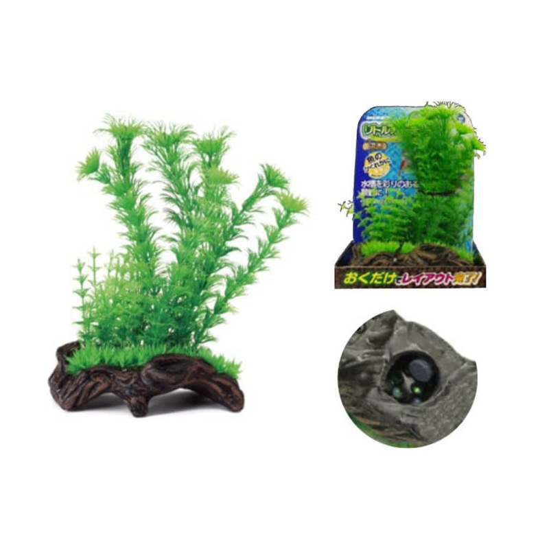 Nisso Garden Wisteria on Driftwood Air Ornament (NAP-511)