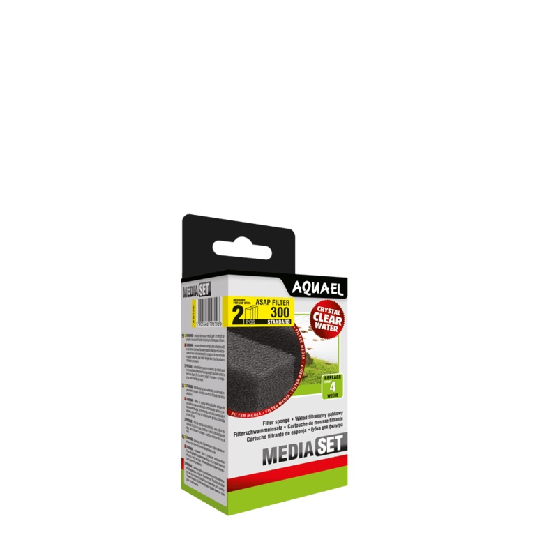 Aquael Filtration Sponge ASAP 300 Standard (2pcs)
