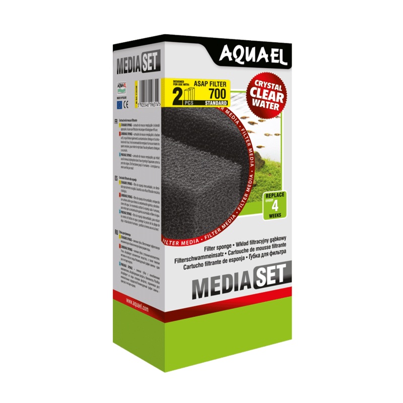 Aquael Filtration Sponge ASAP 700 Standard (2pcs)