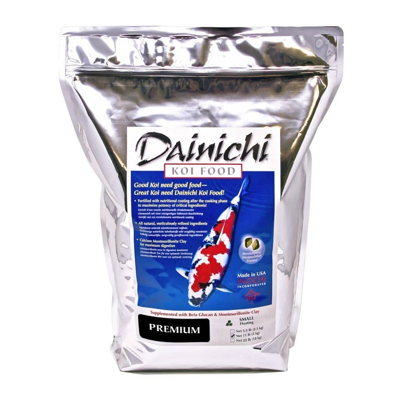 Dainichi Koi Premium 5kg Small (3mm) Floating Pellets
