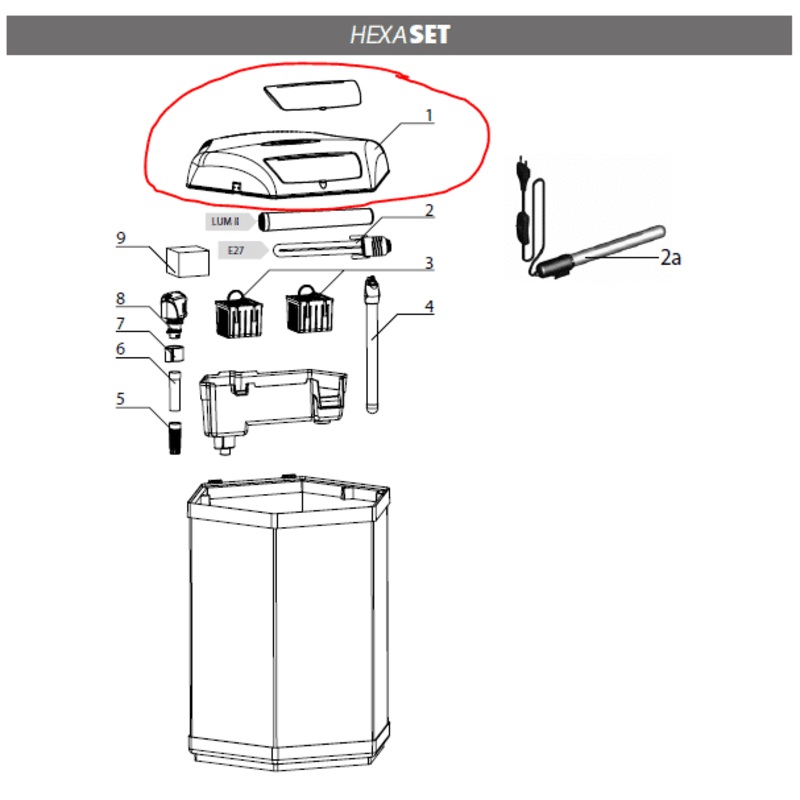 Aquael Hexa 60 Complete Cover