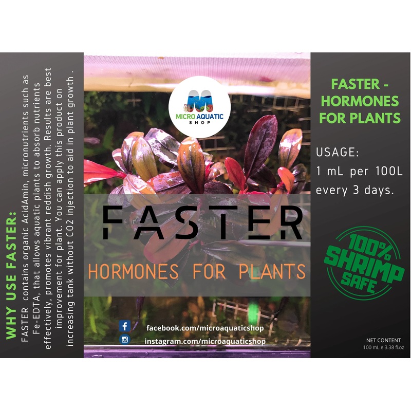 Faster - Hormones For Plants
