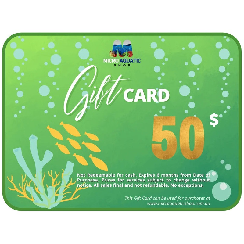 Micro Aquatic Shop Gift Card