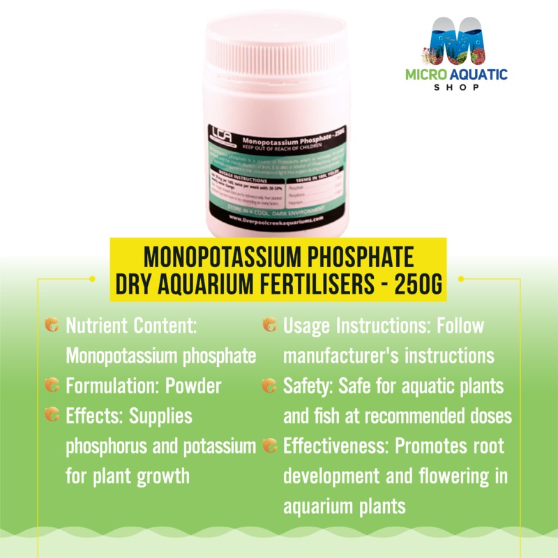 Monopotassium Phosphate - Dry Aquarium Fertilisers - 250g