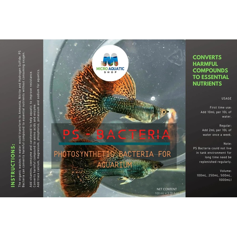 Photosynthetic Bacteria PSB For Aquarium