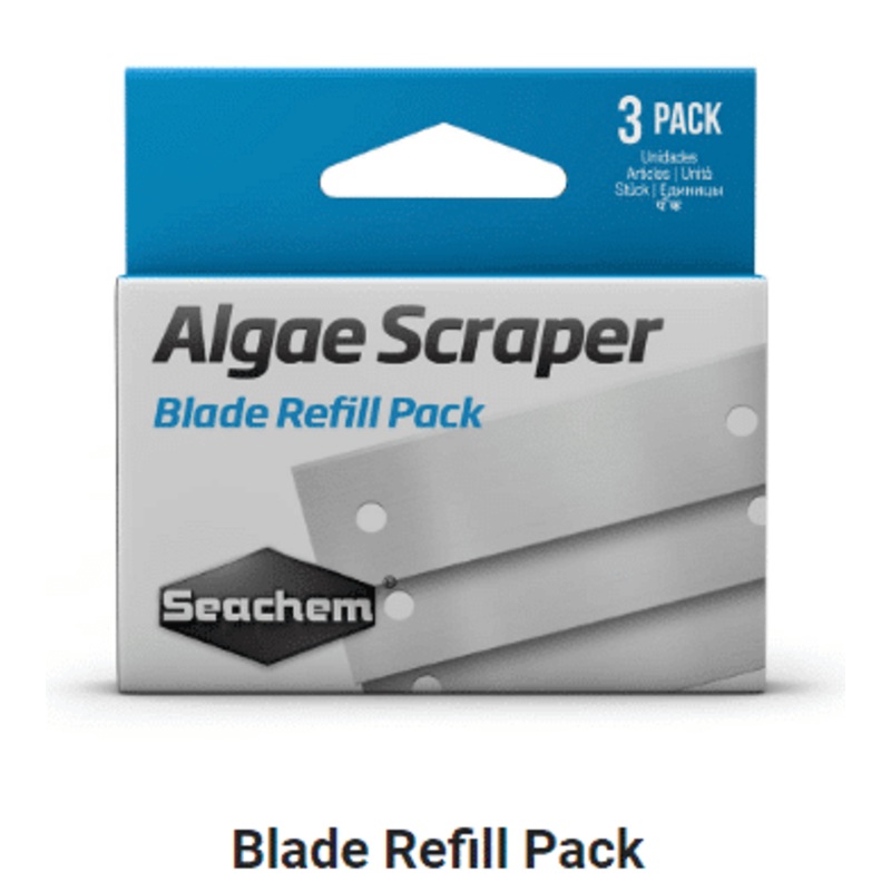 Seachem Algae Scraper Replacement Blades 3 pack