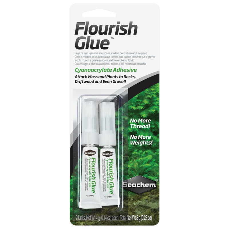 Seachem Flourish Glue 8g (2  x 4g Tubes)
