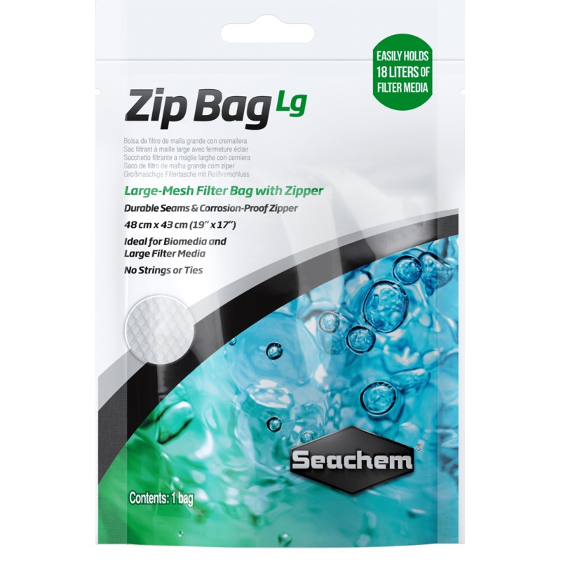 Seachem Zip Bag - Large (19" x 17")