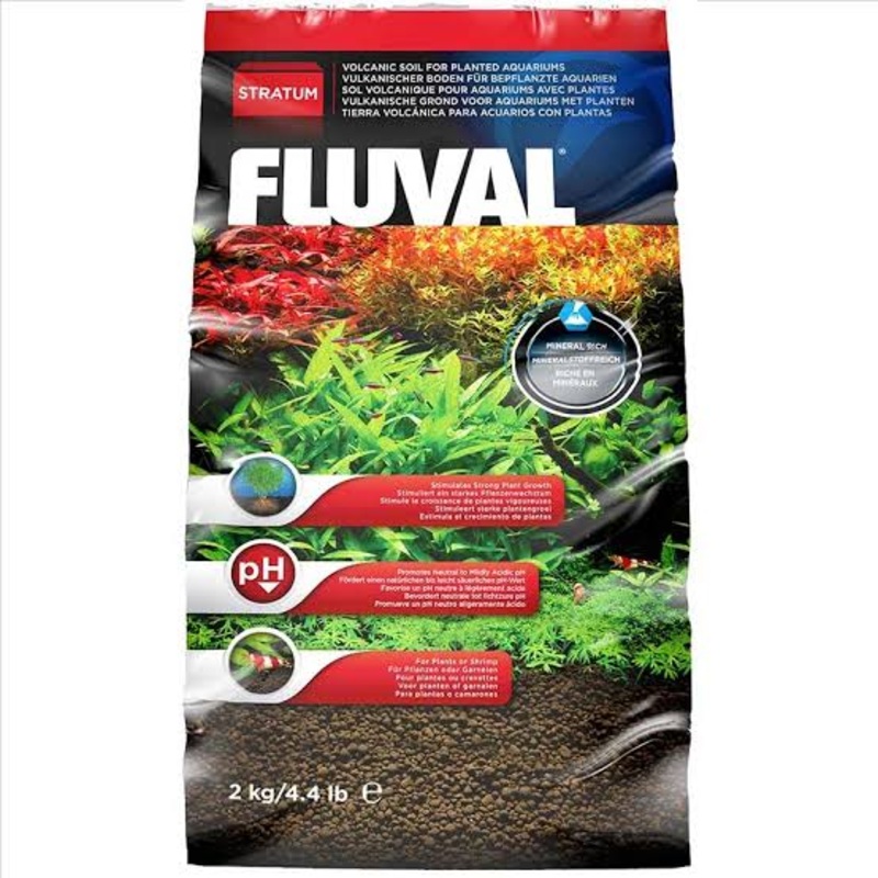 Fluval Stratum Plant and Shrimp Substrate 2kg