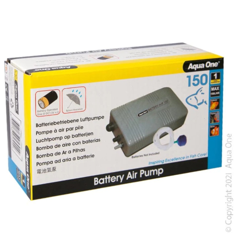 Aqua One - Battery Air Pump - 150