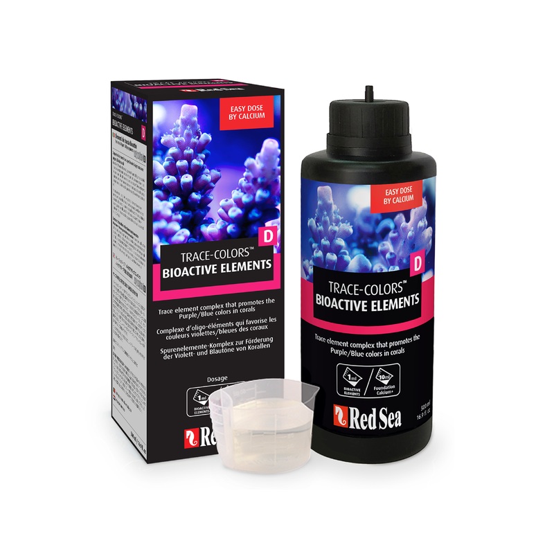 Red Sea - Trace Colours D - Bioactive Elements - 500 mL