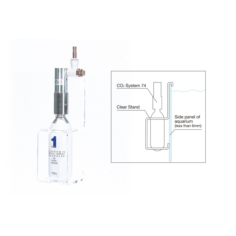 ADA Clear Stand (CO2 Cartridge holder)