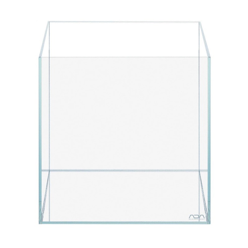 ADA Cube Garden 30C Rimless Aquarium (Ultra High Clarity Glass)