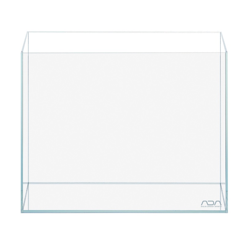 ADA Cube Garden Mini M Rimless Aquarium (Ultra High Clarity Glass)