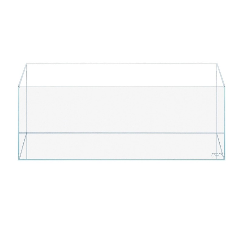 ADA Cube Garden New 60F Rimless Aquarium W60xD30xH25cm (Ultra High Clarity Glass)