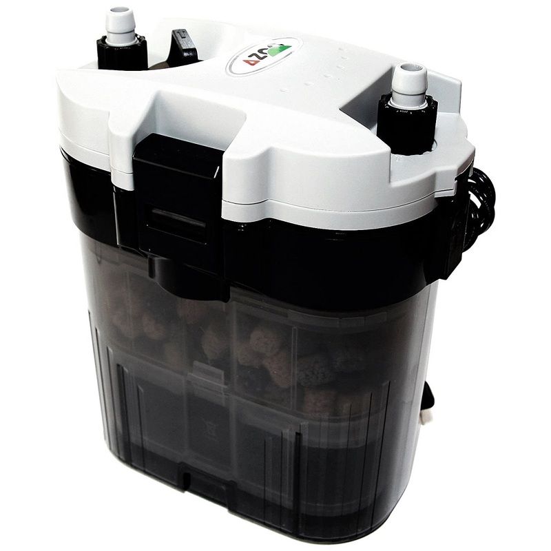 AZOO EXTERNAL POWER FILTER (Mini canister filter) up to 20 gallons