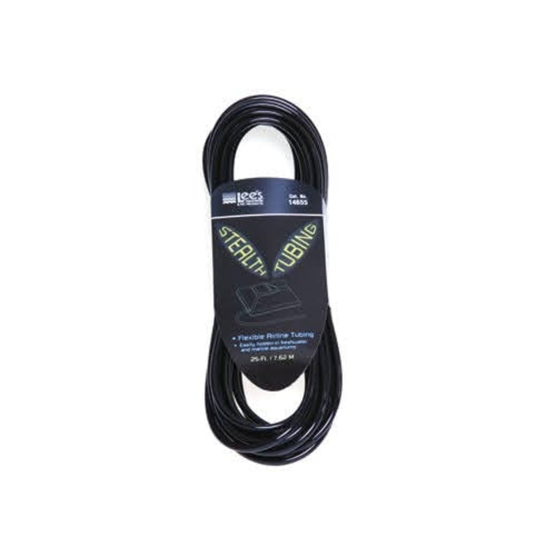 Lee's Stealth Black Airline Tubing - 25 ft