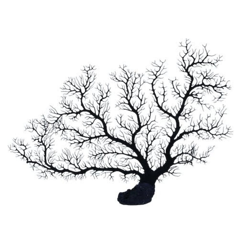 Sea Fan Coral - Black