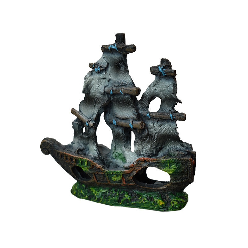 Small Grey Sailor Ship