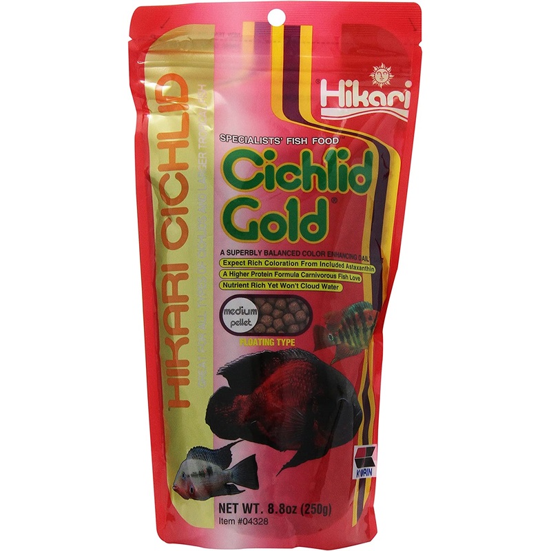 Hikari Cichlid Gold Medium Floating Pellets - 8.8oz