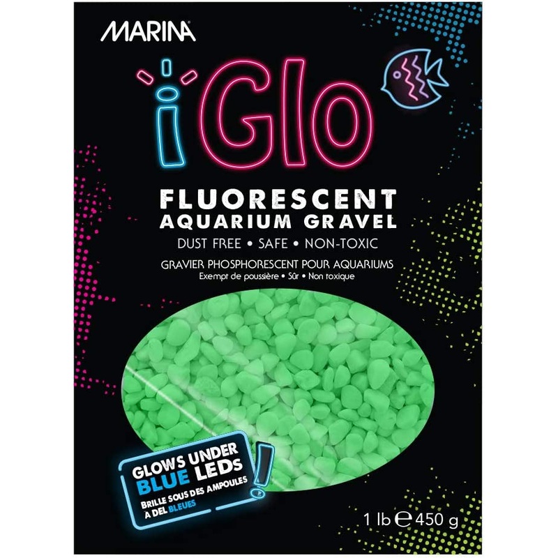 Marina iGlo Fluorescent Aquarium Gravel - Green