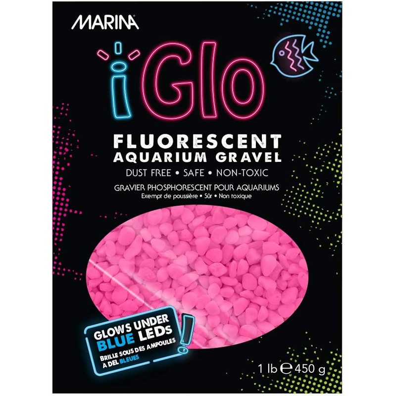 Marina iGlo Fluorescent Aquarium Gravel - Pink
