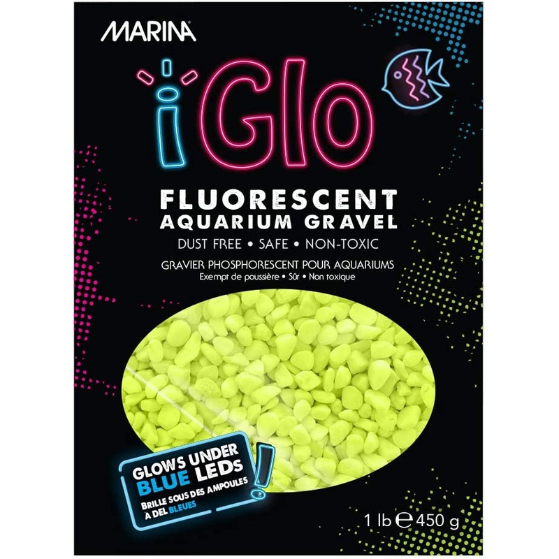 Marina iGlo Fluorescent Aquarium Gravel - Yellow